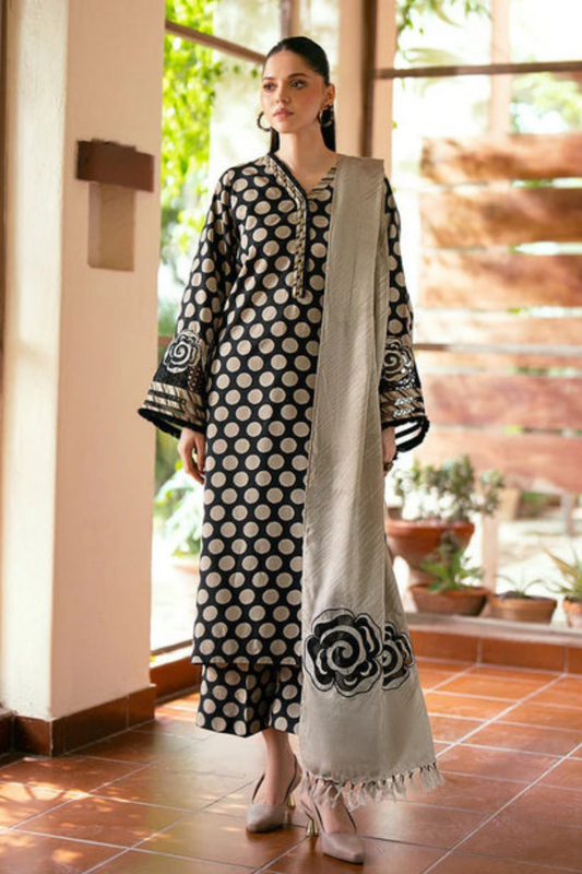 Riwayati Joray Heavy 3pc Polcka Dots Suit