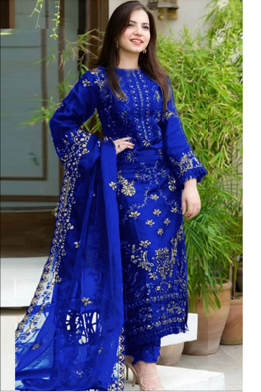 Riwayati Joray Heavy 3pc Emboidery